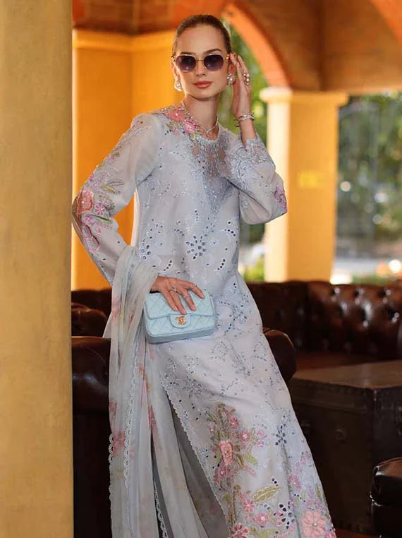 Noor by Saadia Asad Luxury Eid Collection 2026 (Roselle D10-B)