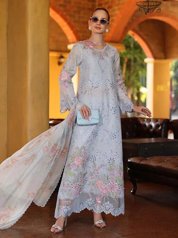 Noor by Saadia Asad Luxury Eid Collection 2026 (Roselle D10-B)