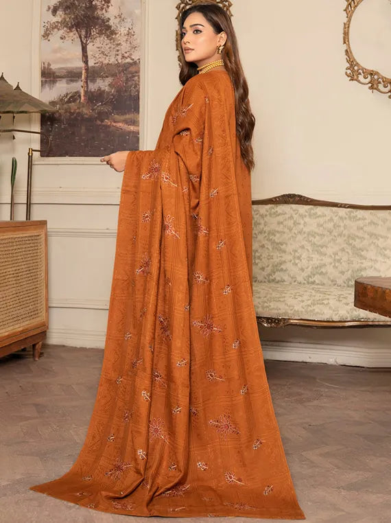 Noorain Slub Sweet Peach Collection 2025 By Sobia Waseem (D-05)