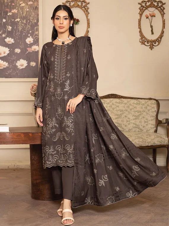Noorain Slub Sweet Peach Collection 2025 By Sobia Waseem (D-06)