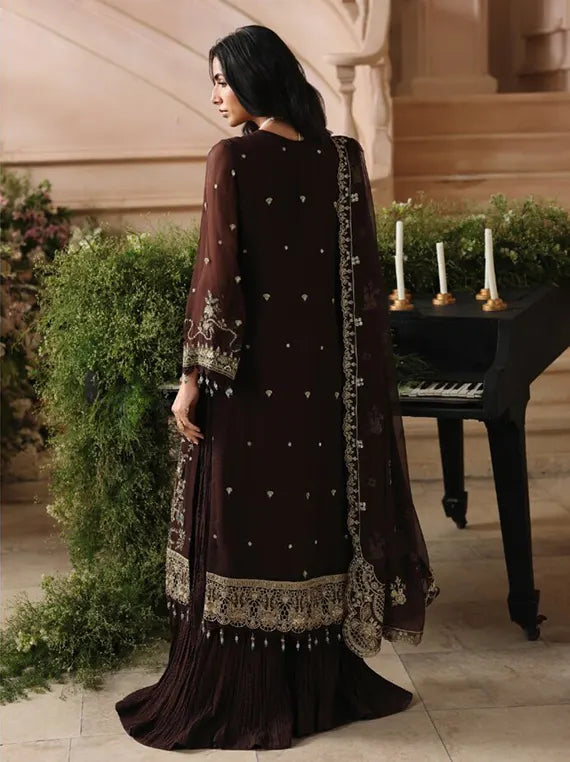 Noore by Altan Luxury Embellished Chiffon Unstitched Collection'26 (D-01)