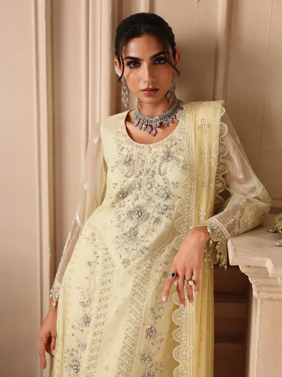 Noore by Altan Luxury Embellished Chiffon Unstitched Collection'26 (D-06)