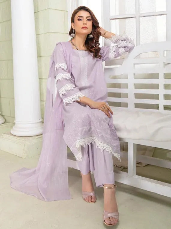 Nora By Anora Embroidered Lawn Collection 2024 (D-08)