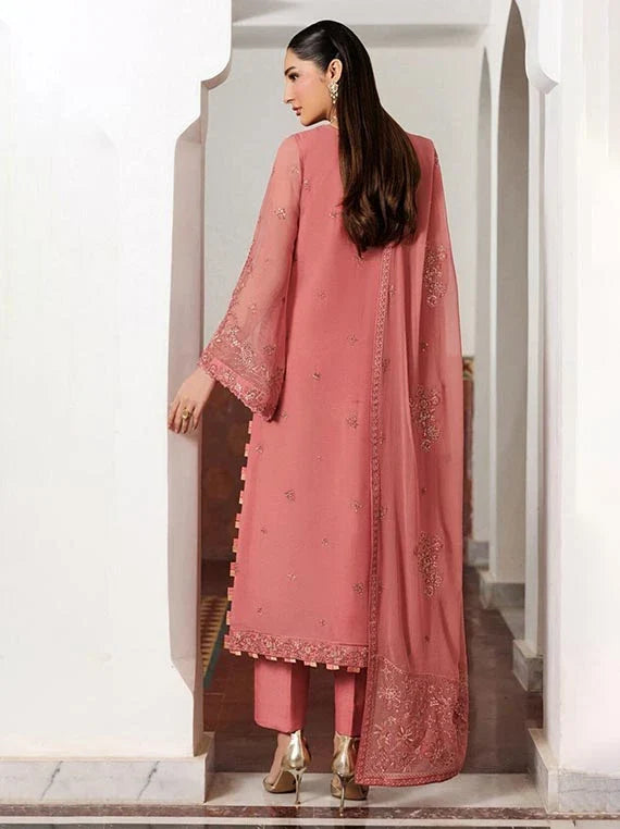 Nourah by ZARIF Embroidered Chiffon Collection 2026 (ANGORA)