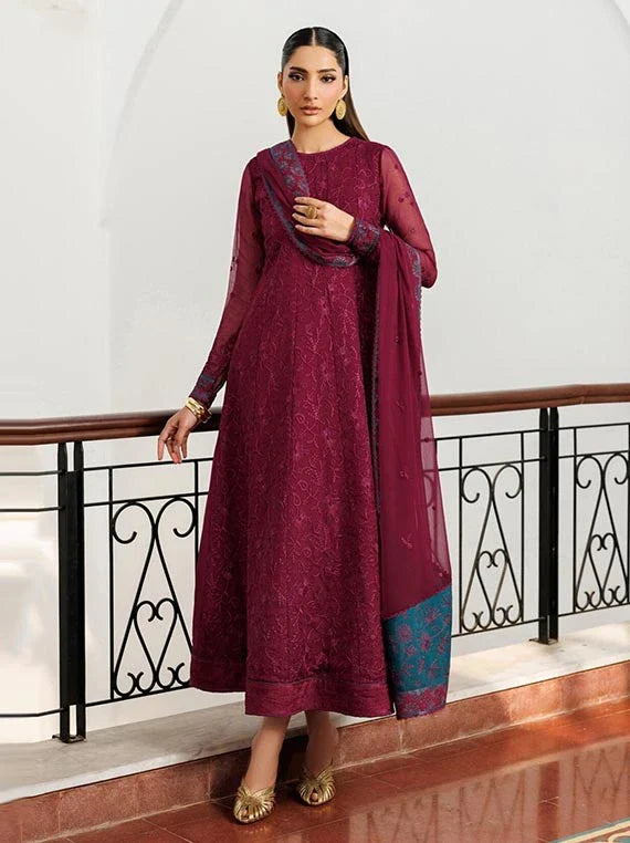 Nourah by ZARIF Embroidered Chiffon Collection 2026 (MAHAL)