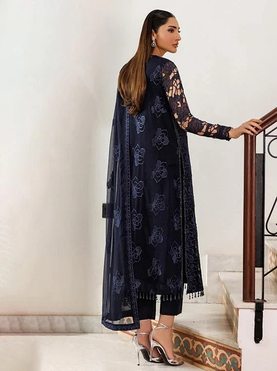 Nourah by ZARIF Embroidered Chiffon Collection 2026 (SARAYA)
