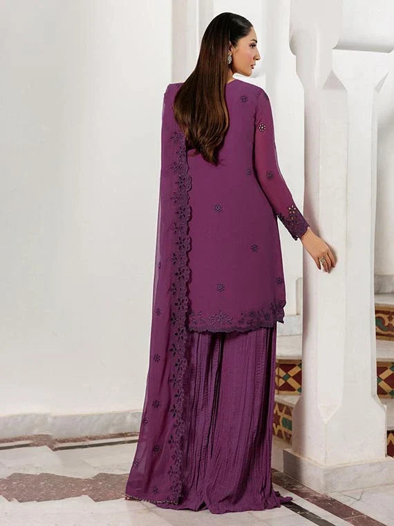 Nourah by ZARIF Embroidered Chiffon Collection 2026 (WADHAI)