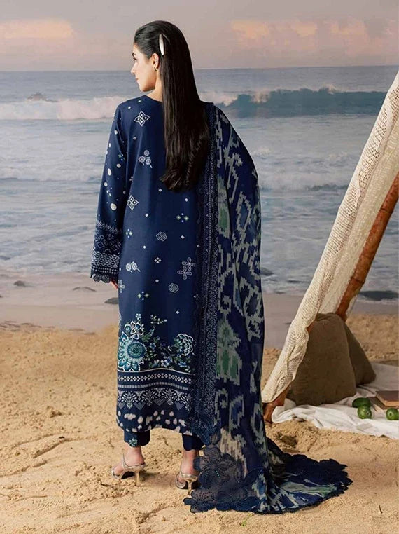 Nureh Daily Delight Embroidered Viscose Unstitched Collection'26 (DD-42)