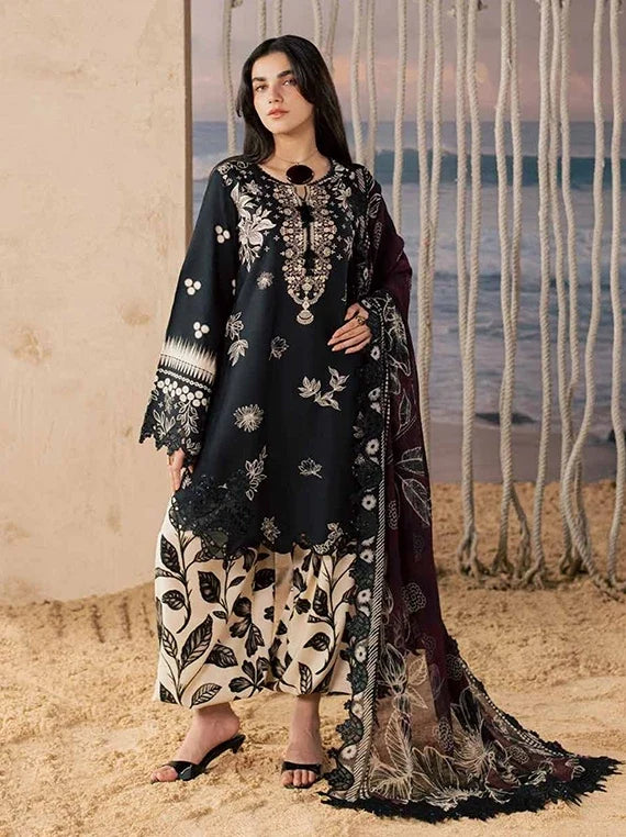 Nureh Daily Delight Embroidered Viscose Unstitched Collection'26 (DD-43)