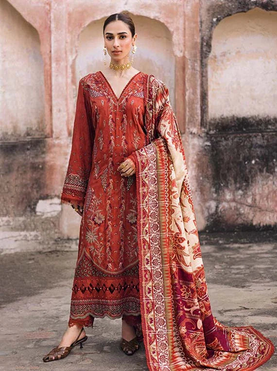 Nureh Exclusive Embroidered Collection 2026 (NW-105)