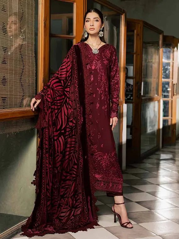 Nureh Exclusive Luxury Unstitched Collection'26 (NE-286)