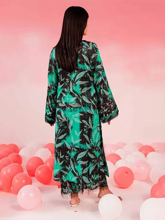 Nureh Ballerina Chikenkari Lawn Collection 2024 (NU2-144)