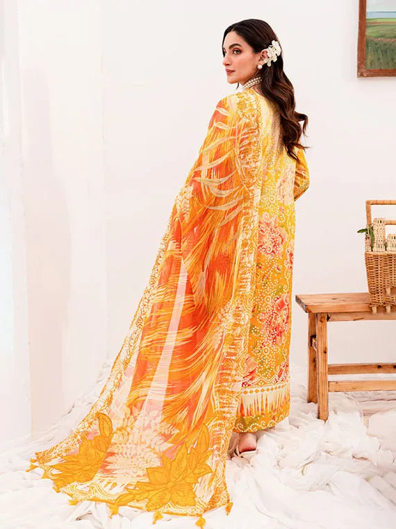 Nureh Gardenia Printed Lawn Collection 2024 (NSG-143)