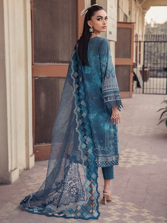 Nureh Sehra Embroidered Swiss Lawn Collection (NS-120)