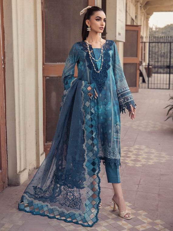 Nureh Sehra Embroidered Swiss Lawn Collection (NS-120)