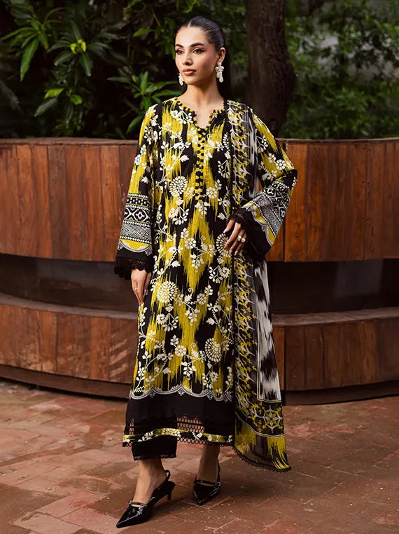 Nureh Signature Prints Viscose Slub Linen Collection 2025