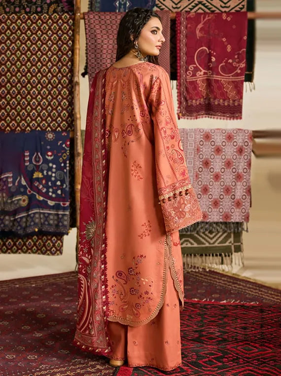 ONE Nation by Florent Embroidered Winter Collection 2025 (D-02)