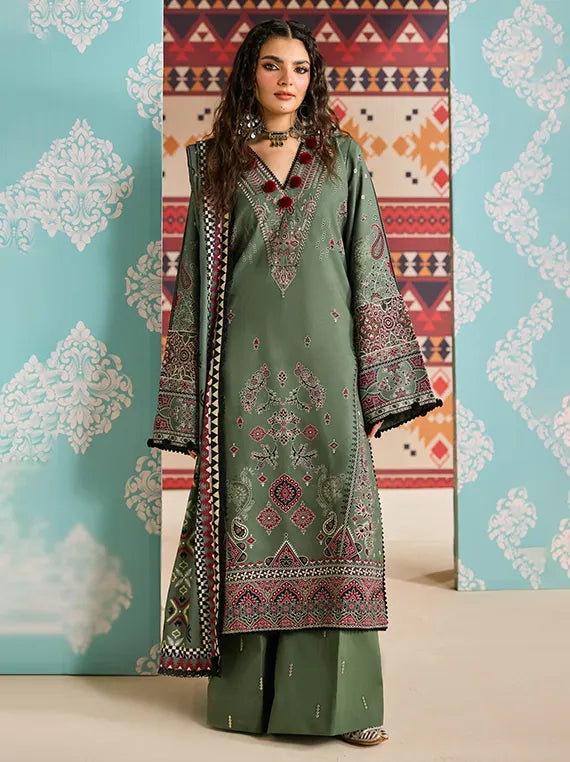 ONE Nation by Florent Embroidered Winter Collection 2025 (D-08)