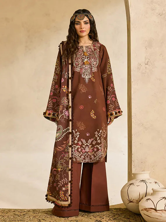 ONE Nation by Florent Embroidered Winter Collection 2025 (D-09)