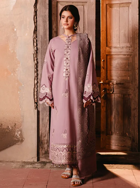 Onora by Hum Dum Embroidered Khaddar Collection 2025 Chapter-02 (D10)