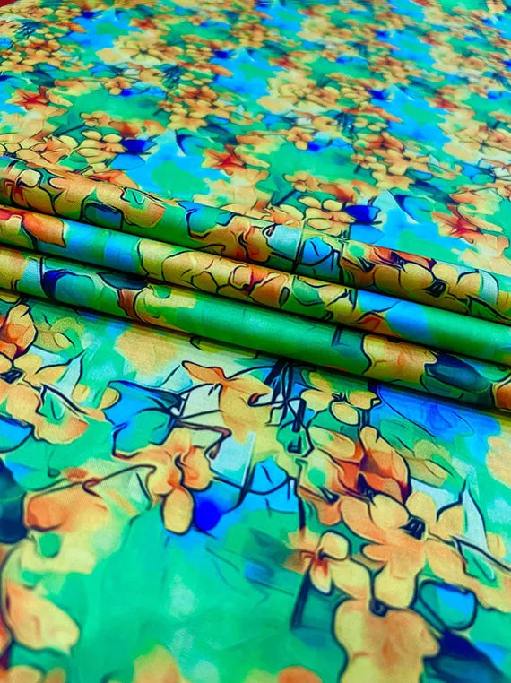 Open Cutting Printed Linen Collection 2024 IS-03 (IS-03-15)
