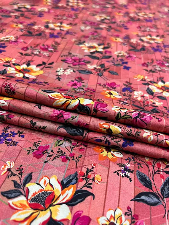 Open Cutting Printed Linen Collection 2024 IS-03 (IS-03-16)