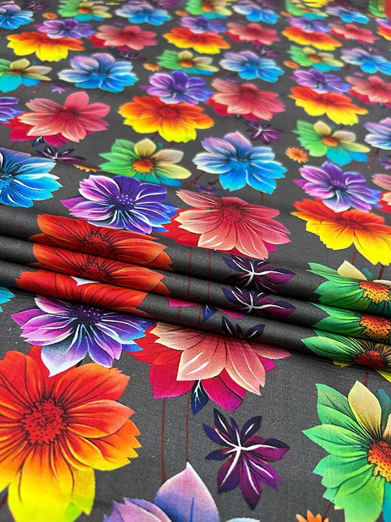 Open Cutting Printed Linen Collection 2024 IS-03 (IS-03-4)
