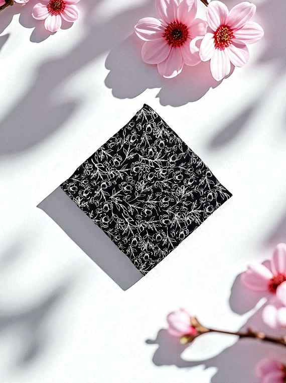 Open Cutting Printed Linen Collection 2025 NS-72 (NS72-02)