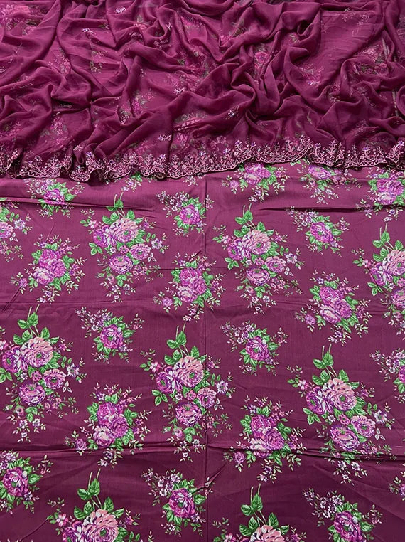 Open Cutting Printed Viscose Collection 2024 Vol-CO13 (CO-13-08)