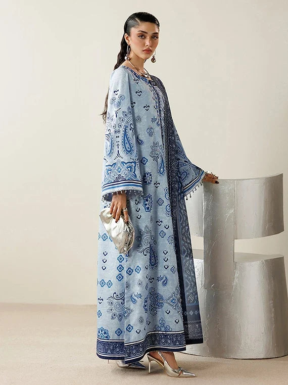 Orlina by Jazmin Printed Raw Silk Unstitched Collection'26 (OR26-D02)