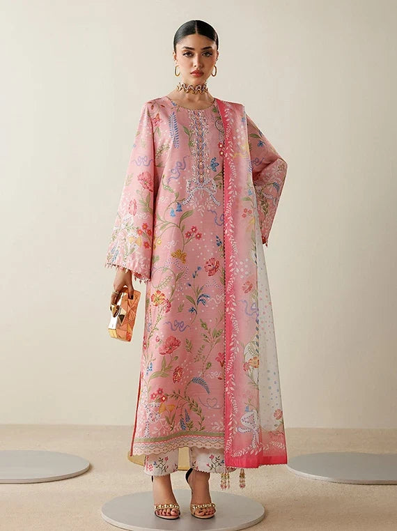 Orlina by Jazmin Printed Raw Silk Unstitched Collection'26 (OR26-D04)