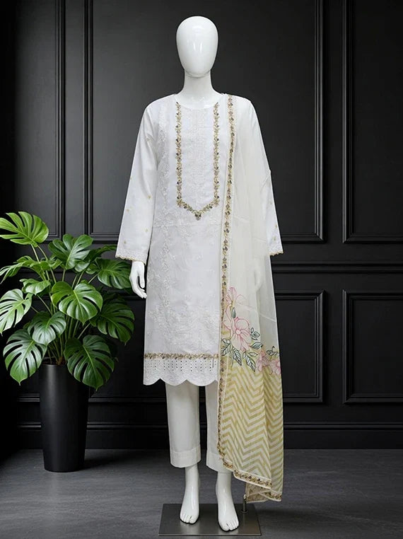Oshan Embroidered Lawn 2026 by ABC Vol-26DB51 D-04