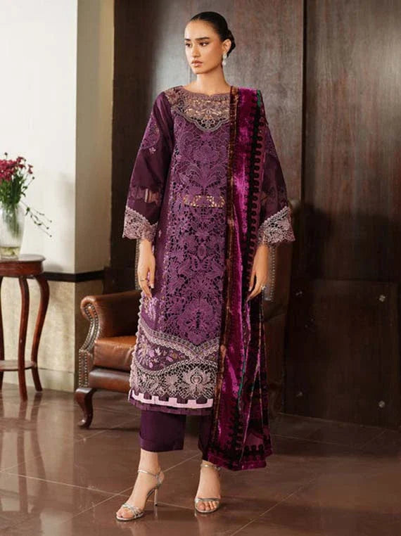 PANACHE by Parishay Embroidered Corduroy Collection 2026 (PNE-02)