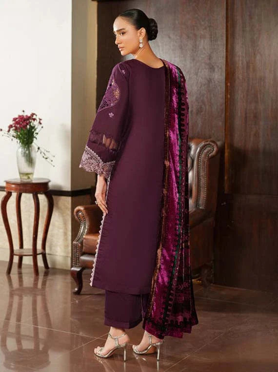 PANACHE by Parishay Embroidered Corduroy Collection 2026 (PNE-02)