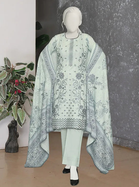 PASBAAN by ABC Embroidered Printed Peach Collection 2025 (D-1231)