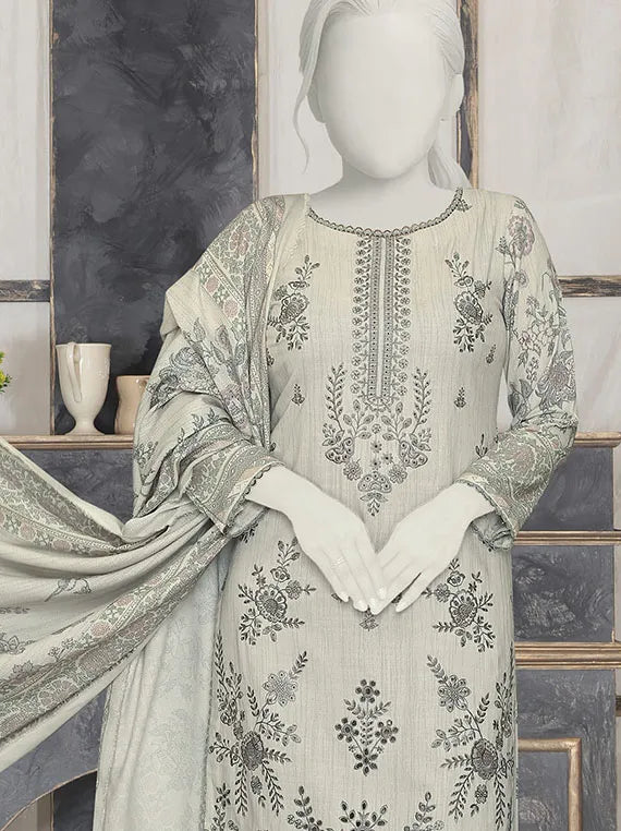 PASBAAN by ABC Embroidered Printed Peach Collection 2025 (D-1232)