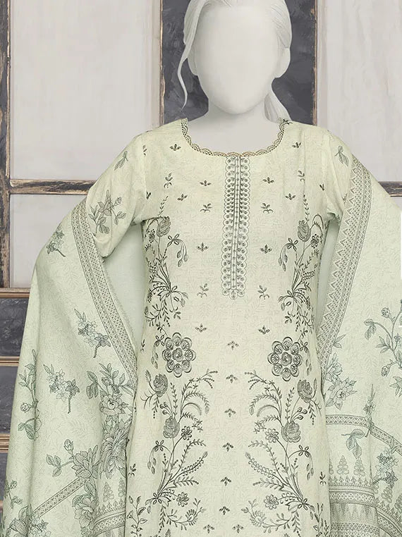 PASBAAN by ABC Embroidered Printed Peach Collection 2025 (D-1237)