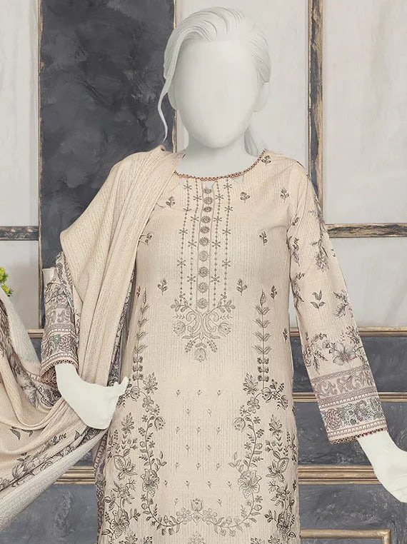 PASBAAN by ABC Embroidered Printed Peach Collection 2025 (D-1238)