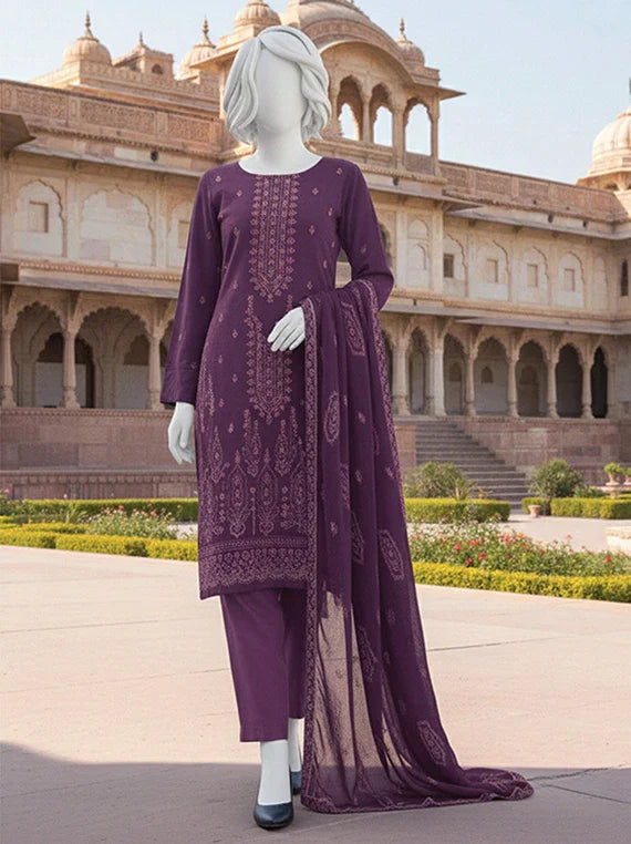 POSHAK by ABC Embroidered Lawn Collection 2026 (D-03)