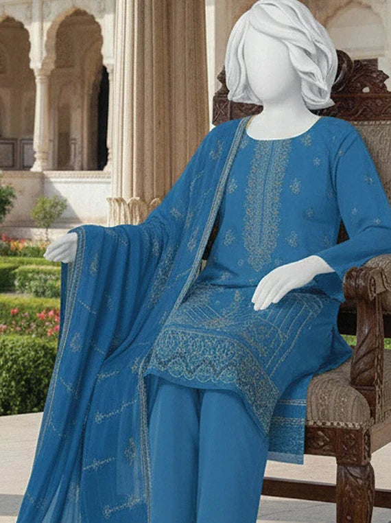 POSHAK by ABC Embroidered Lawn Collection 2026 (D-04)