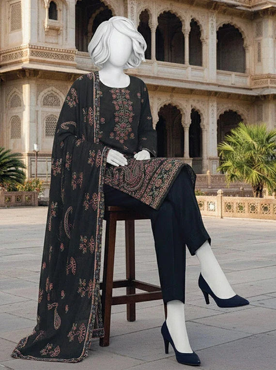 POSHAK by ABC Embroidered Lawn Collection 2026 (D-08)