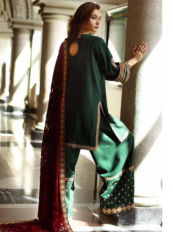 POSHIMA Embroidered Peach Leather Collection 2025 by Charizma (PSW5-21)