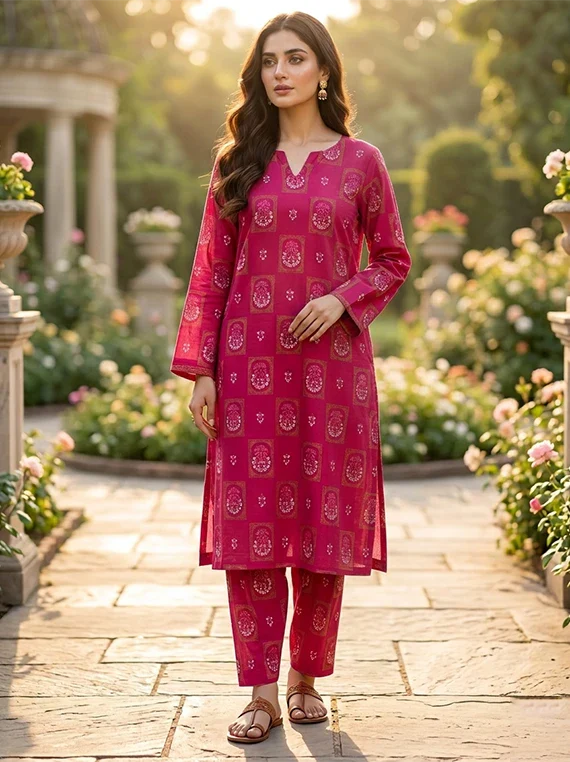 Pace Printed Lawn Edit 2026 Vol-FA44 (D-05)