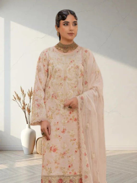 Pankh Bahar by Smile Dobby Lawn Collection 2026 (D-02)