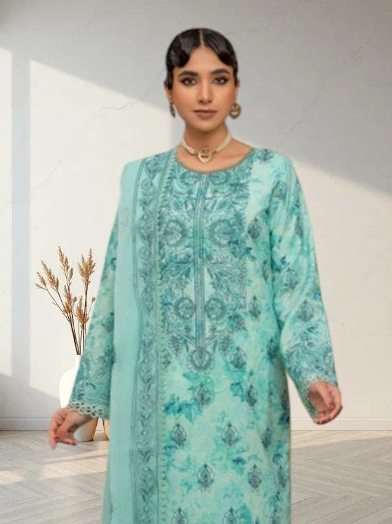 Pankh Bahar by Smile Dobby Lawn Collection 2026 (D-05)