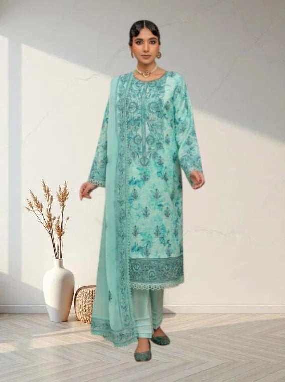 Pankh Bahar by Smile Dobby Lawn Collection 2026 (D-05)