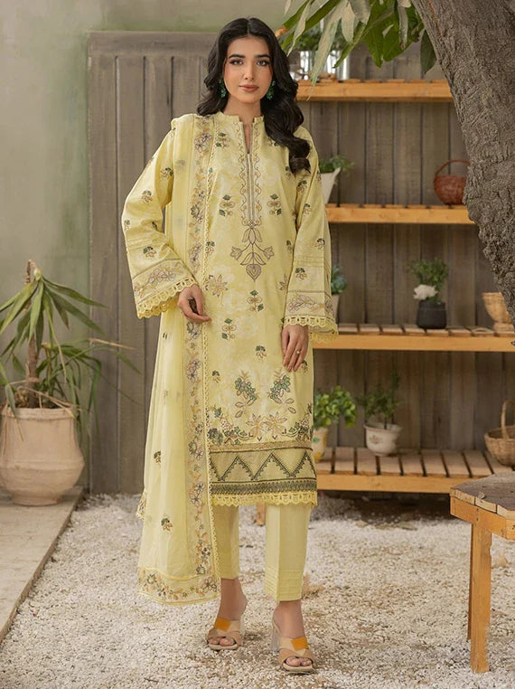 Pankh By Smile Premium Lawn Collection 2026 (D-03)