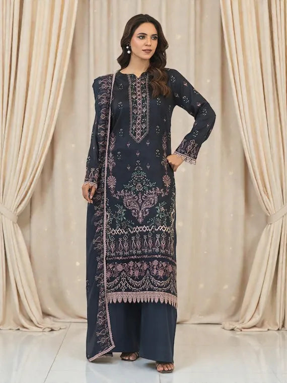 Pankh Embroidered Organza Collection 2025 by Azam Arts (D-2021)