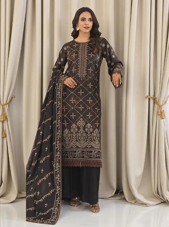 Pankh Embroidered Organza Collection 2025 by Azam Arts (D-2024)