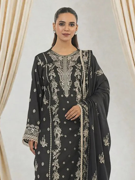 Pankh Embroidered Organza Collection 2025 by Azam Arts (D-2027)